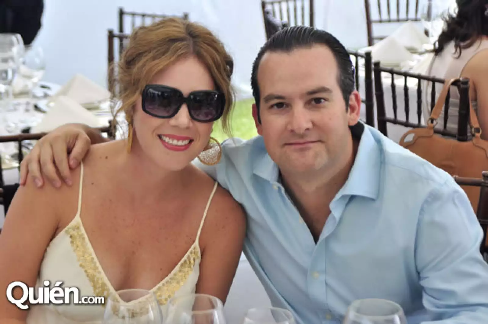 Ivonne Almada y Rubén de Flores