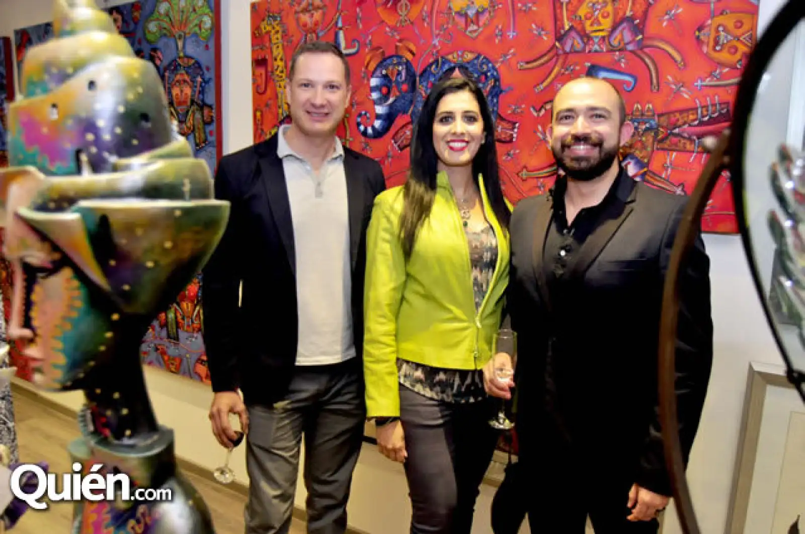 César Aristóteles, Yadira Ornelas y Abraham García