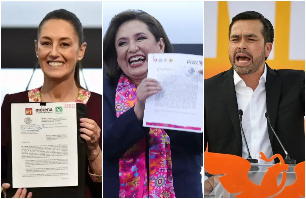 Candidatos ante el INE