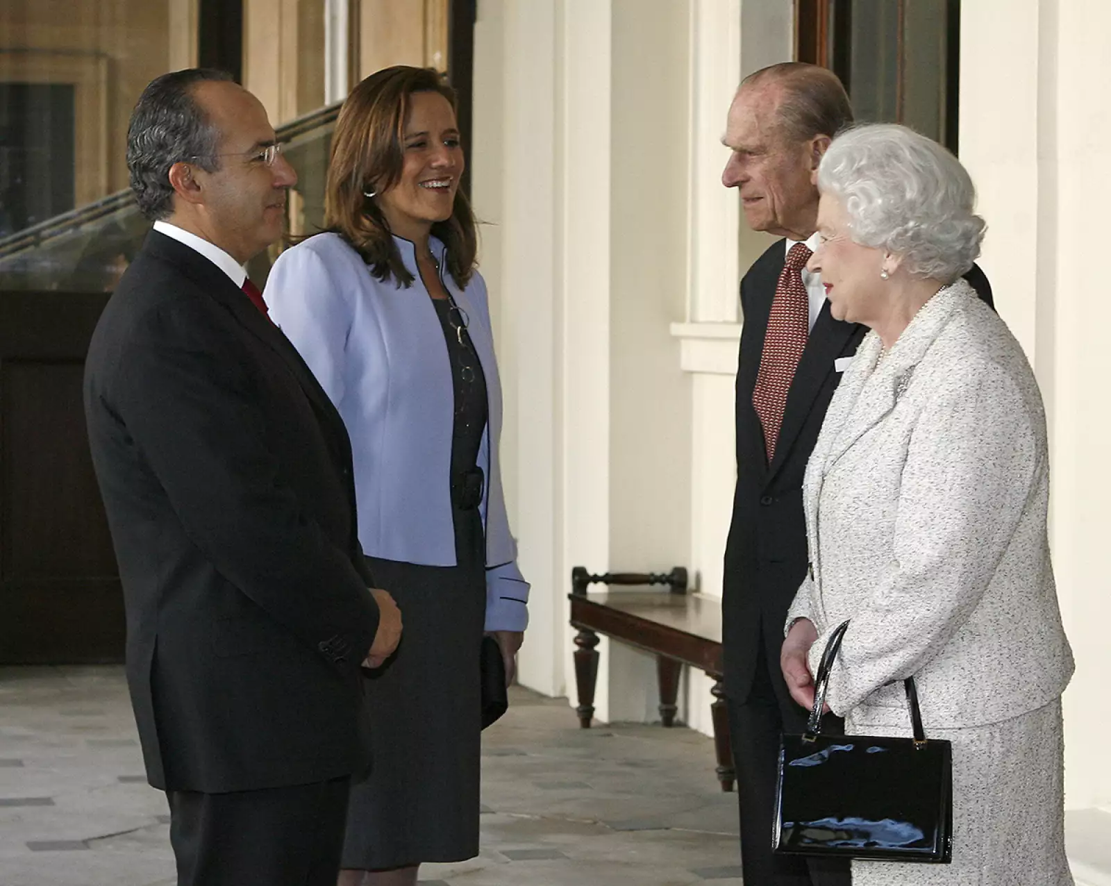 Mexican President Meets Queen ELizabeth II