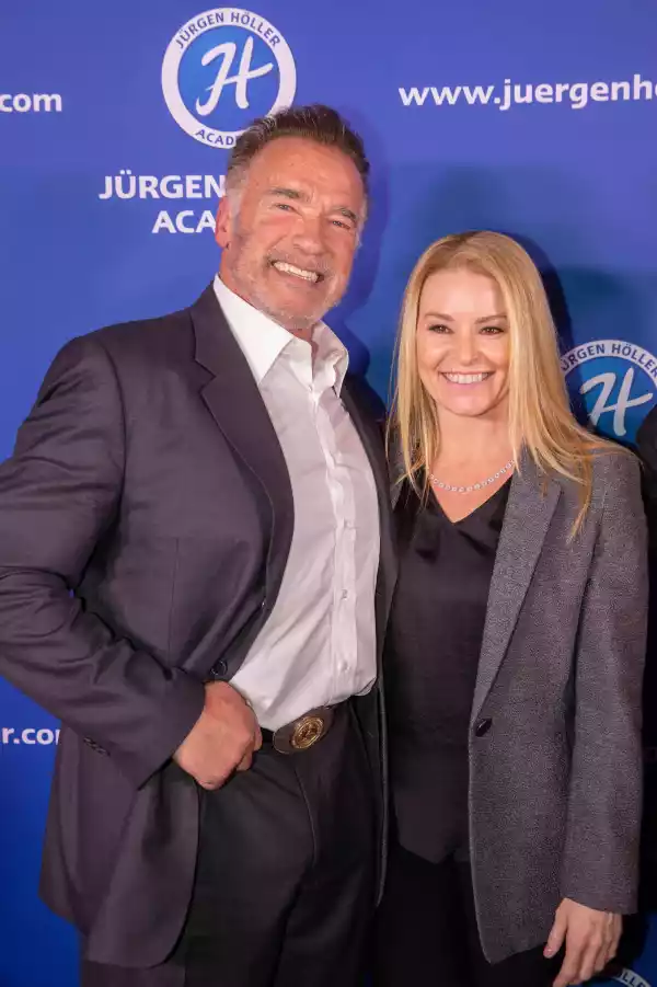 Arnold Schwarzenegger y Heather Milligan 