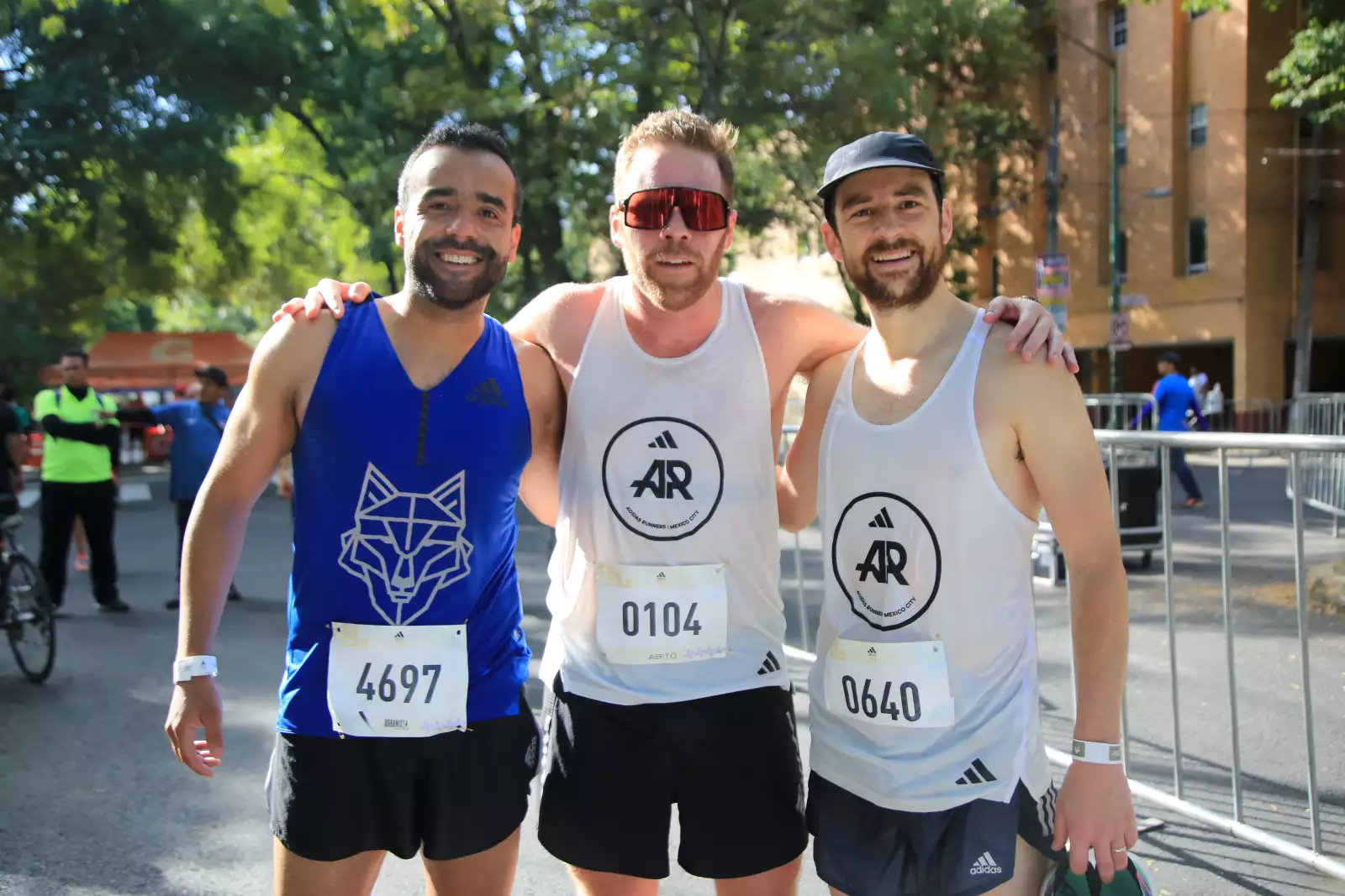 Nain Morales , Andrés Labán y Sebastian Guillen