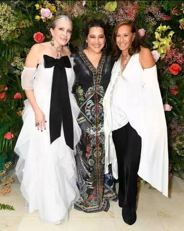 Carmen Busquets, Celina de Sola y Donna Karan