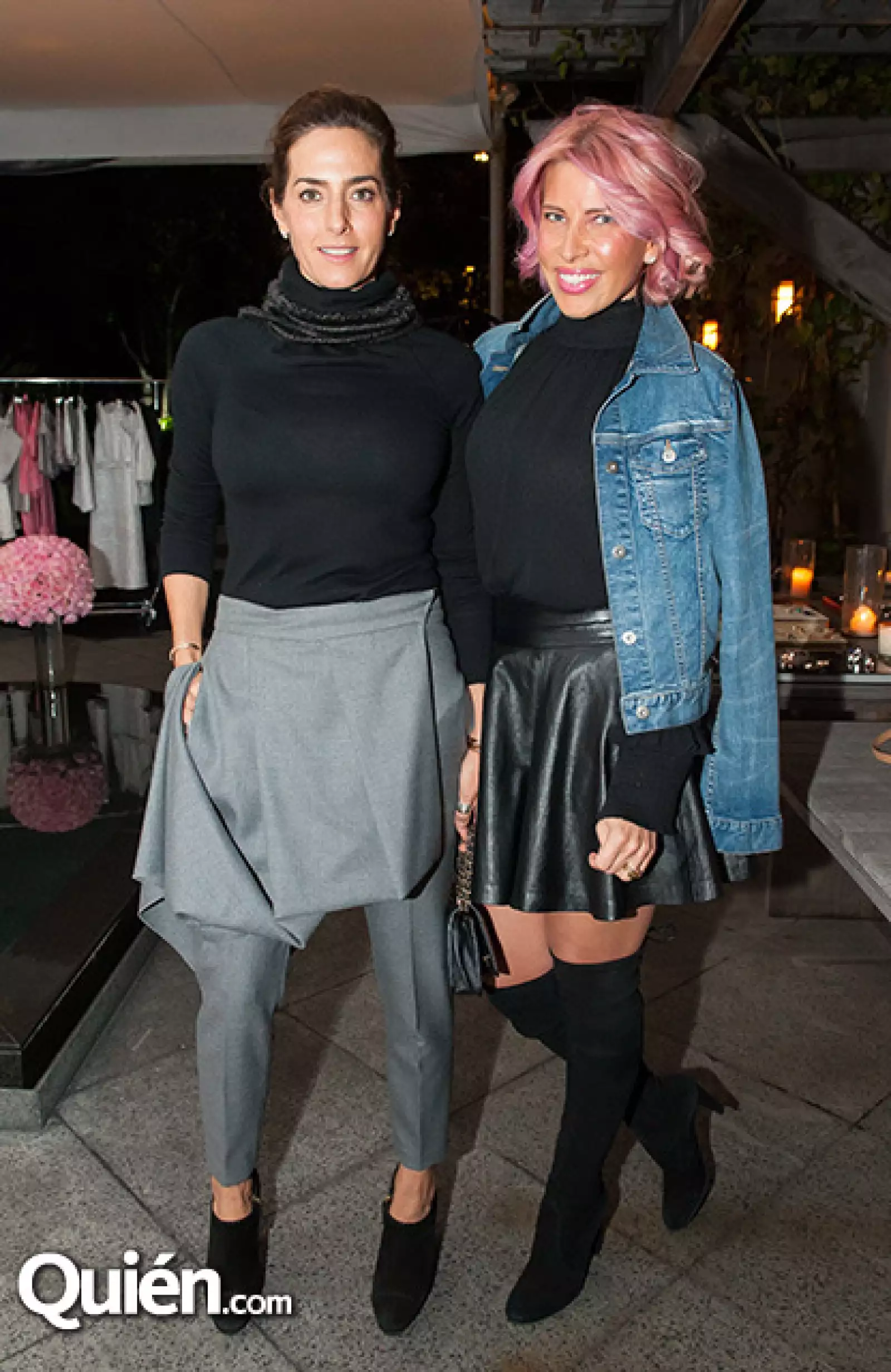 Paola Saad y Beatriz Pasquel