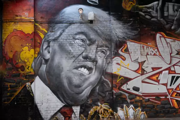 Donald Trump Mural In Birmingham