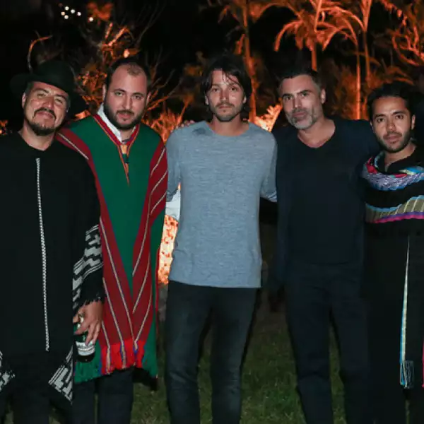Jorge Mondragón, Víctor Martínez, Diego Luna, Nino Bauti y Alejandro Bracho
