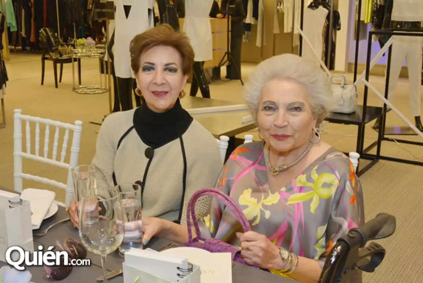 Margarita de Rojas y Hortencia Azueta