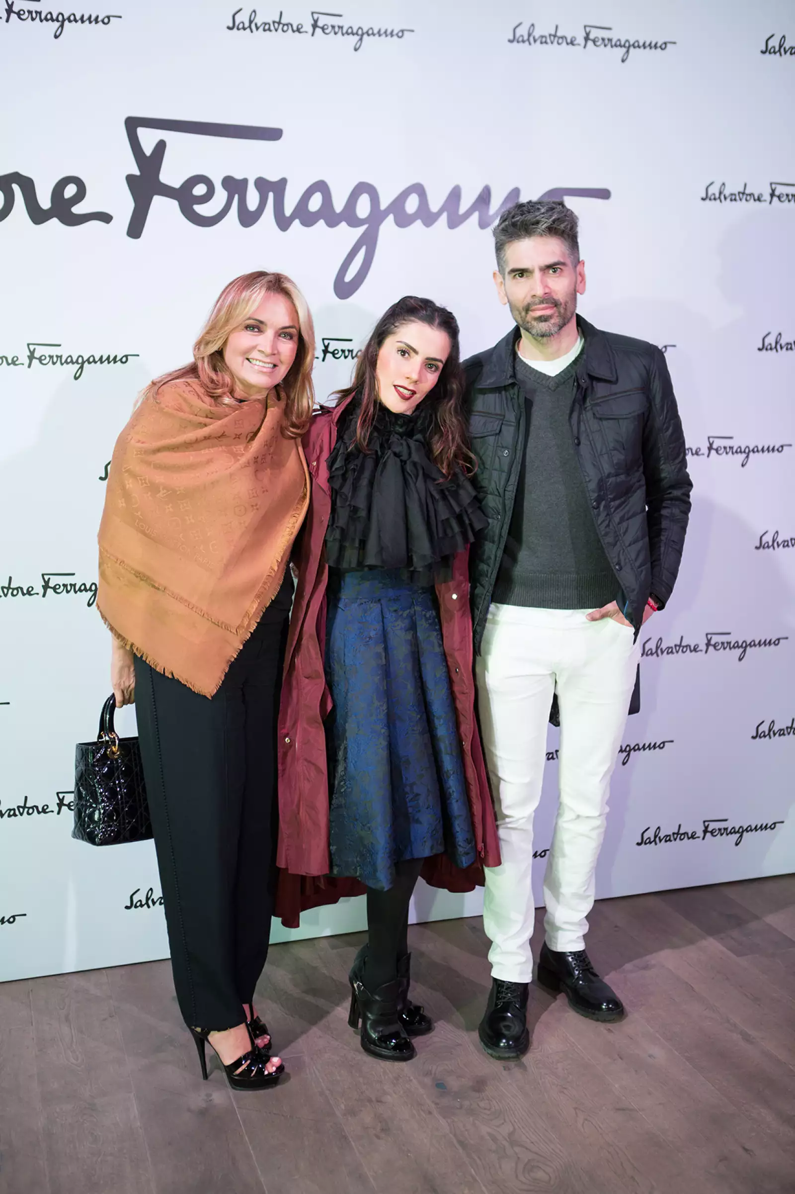 Presentación de la nueva colección de zapatos Ferragamo