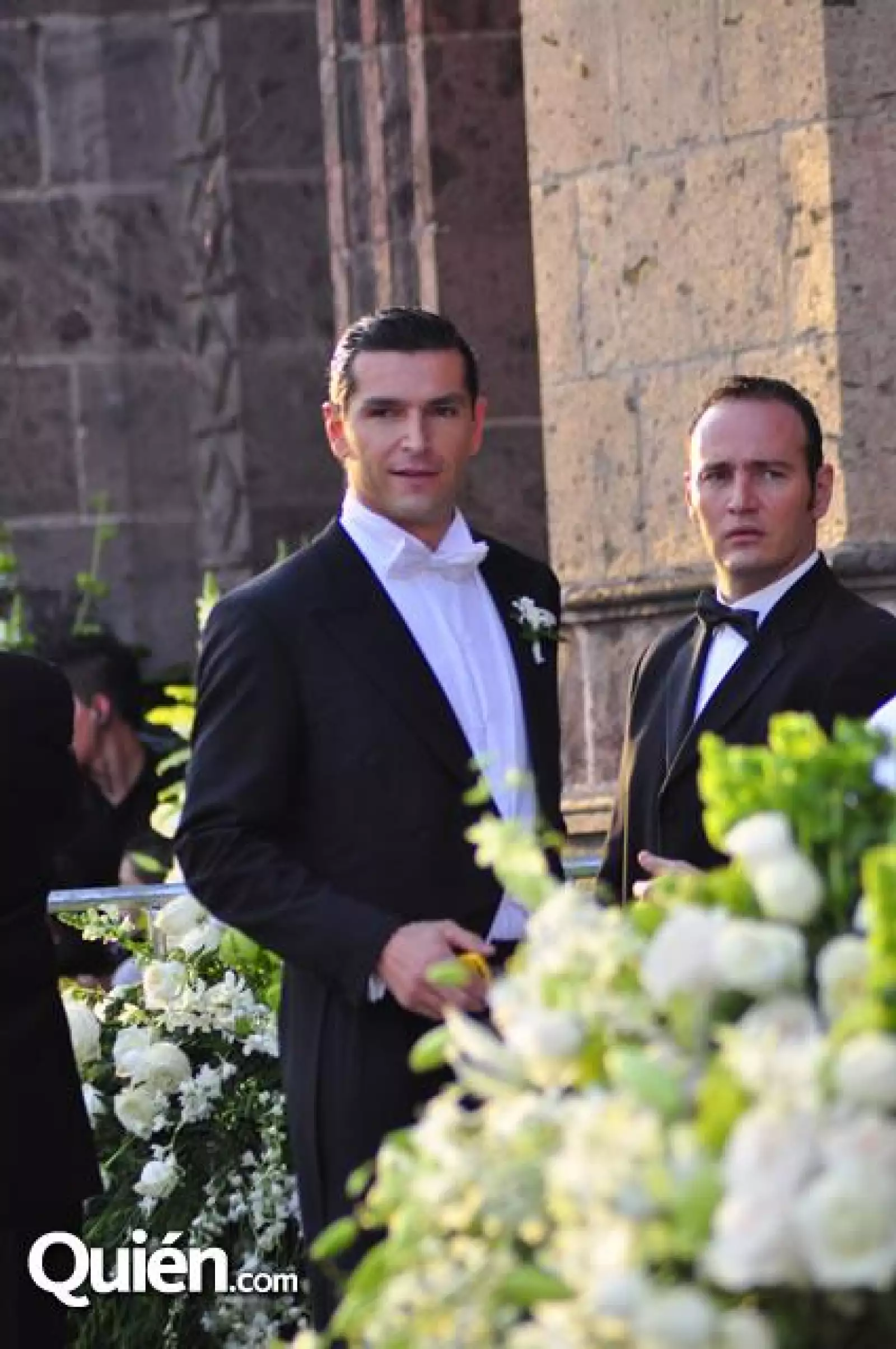 El novio Martín Fuentes