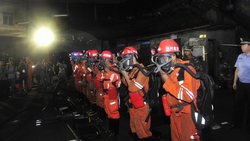 china, sichuan, mineros, mina, carbon, rescate