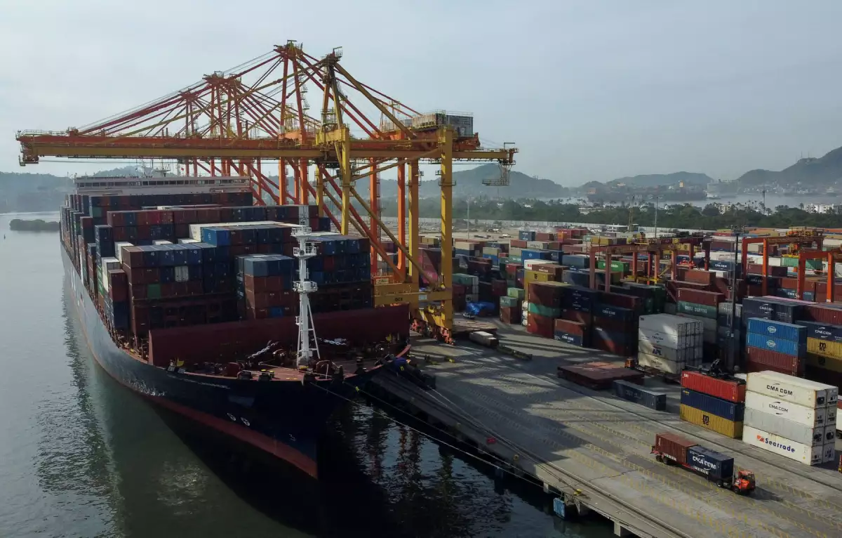 FILE PHOTO: Commercial activity at the port of Manzanillo