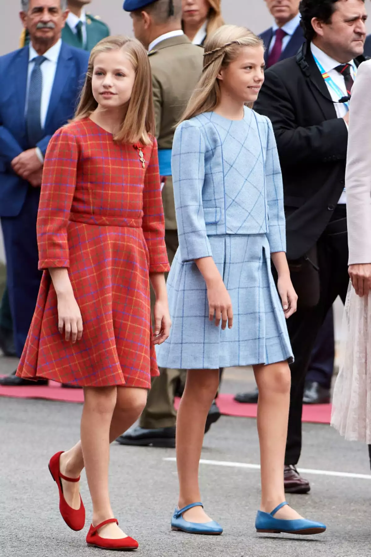 Spanish Royals Attend The National Day Military Parade
