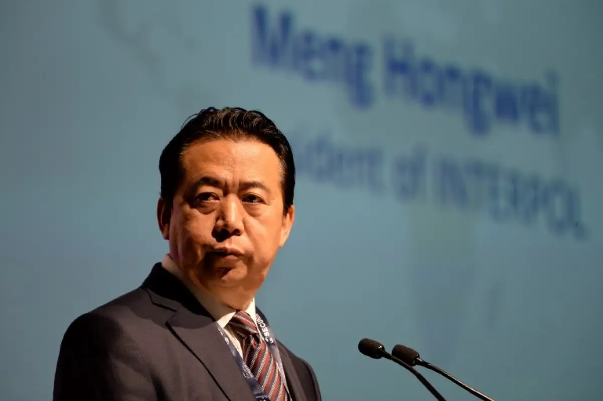 Interpol Francia China Meng Hongwei