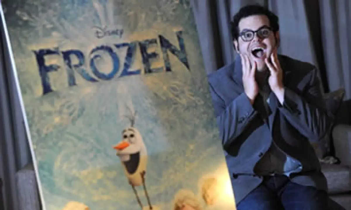 Jonathan Groff es la voz de Kristoff, uno de los personajes principales de la película. (Foto: Getty Images)