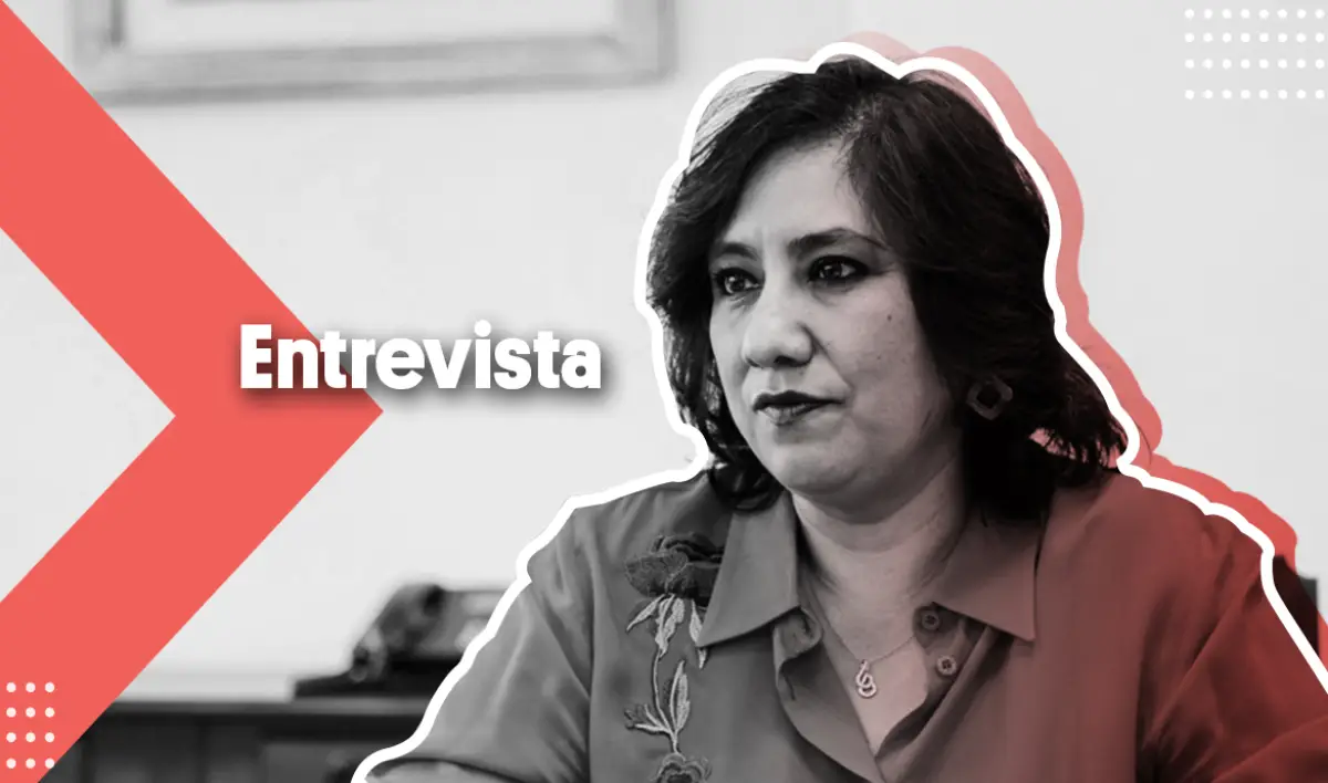 Irma Eréndira Sandoval en entrevista