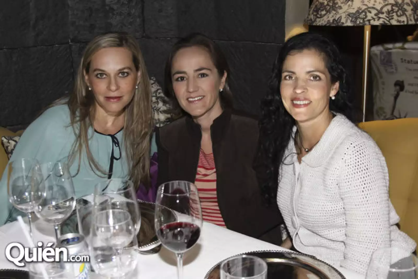 Graciela Covarrubias, Daniela Isaac y Natalia García Vivanco