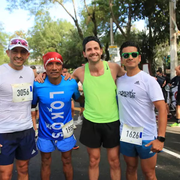 César Juárez, Juan Carlos Gutierrez Rosas,  Gilles Jouanen y F