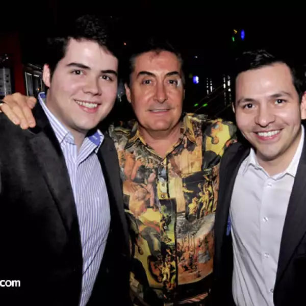 Arturo Martínez,Horacio Saenz y Mauricio Morales