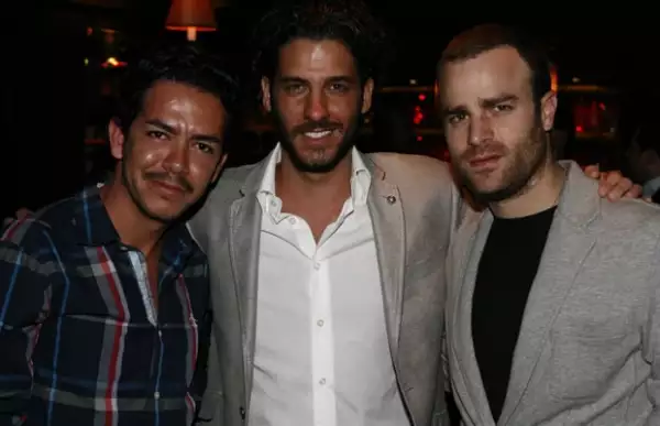 Manolo Caro, Erick Elías y Max Villegas.