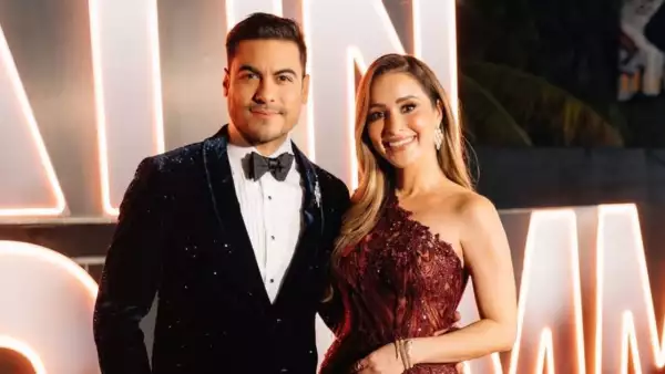 Carlos Rivera y Cynthia Rodríguez