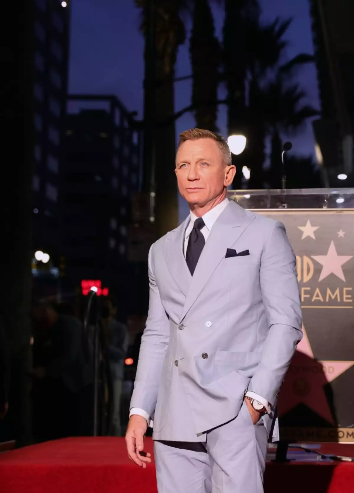 Daniel Craig Honored With Star On The Hollywood Walk Of Fame
