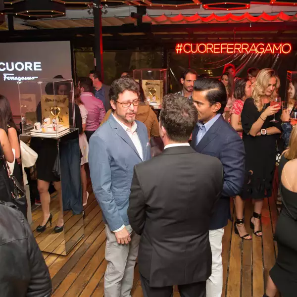 Evento Ferragamo en el restaurante Amalia de Polanco