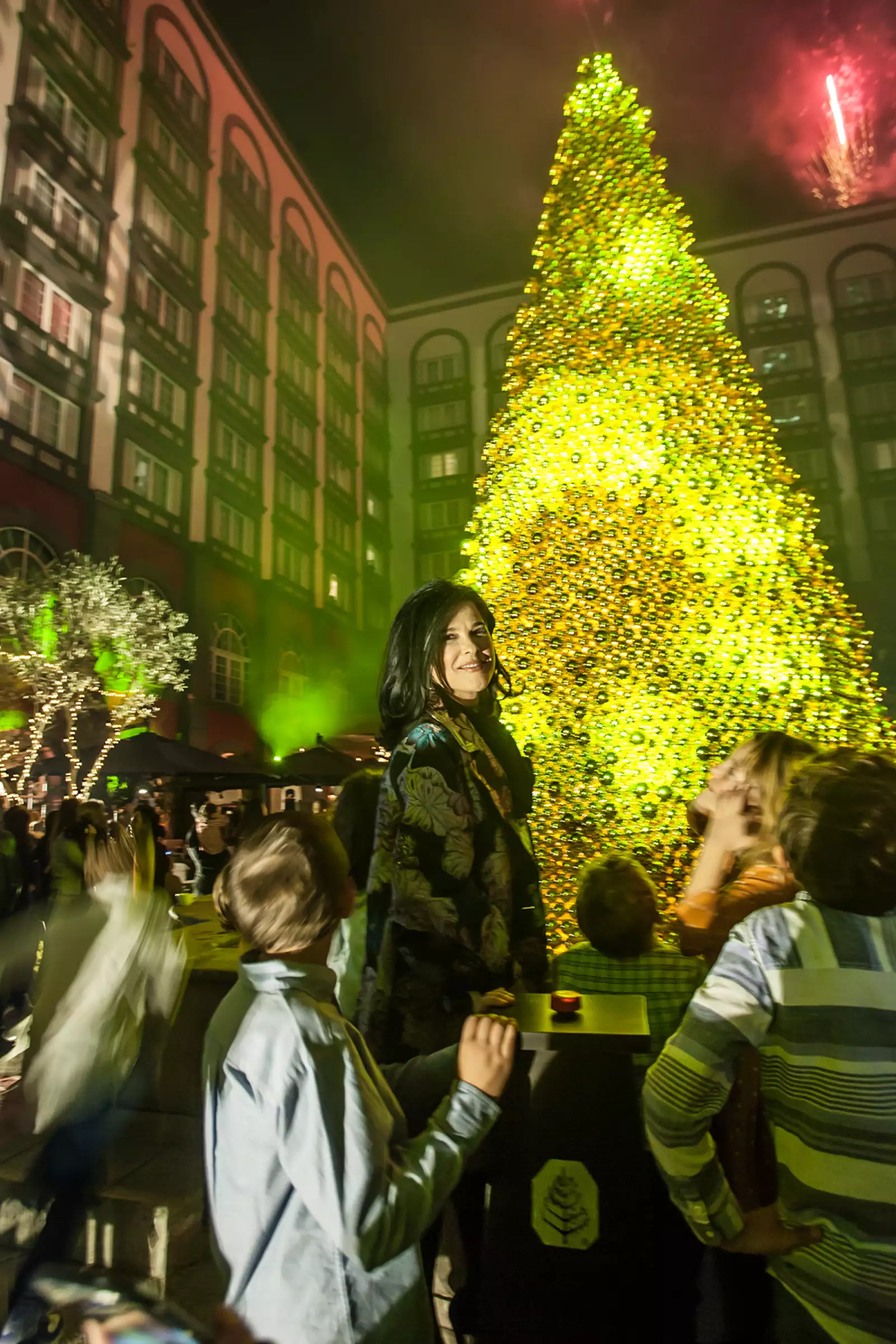 Encendido del Árbol de Navidad del Four Seasons