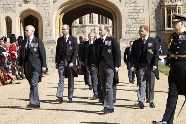 The Funeral Of Prince Philip, Duke Of Edinburgh Is Held In Windsor