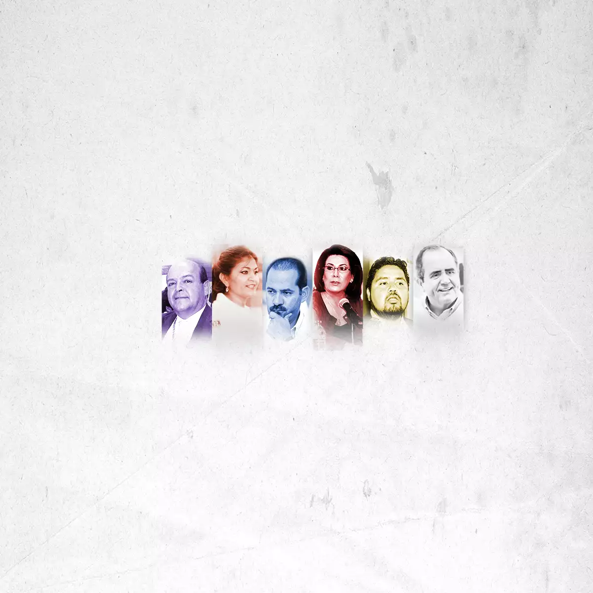 La carrera política de los candidatos a la elección del próximo 5 de junio. (Foto: Ilse Domínguez)