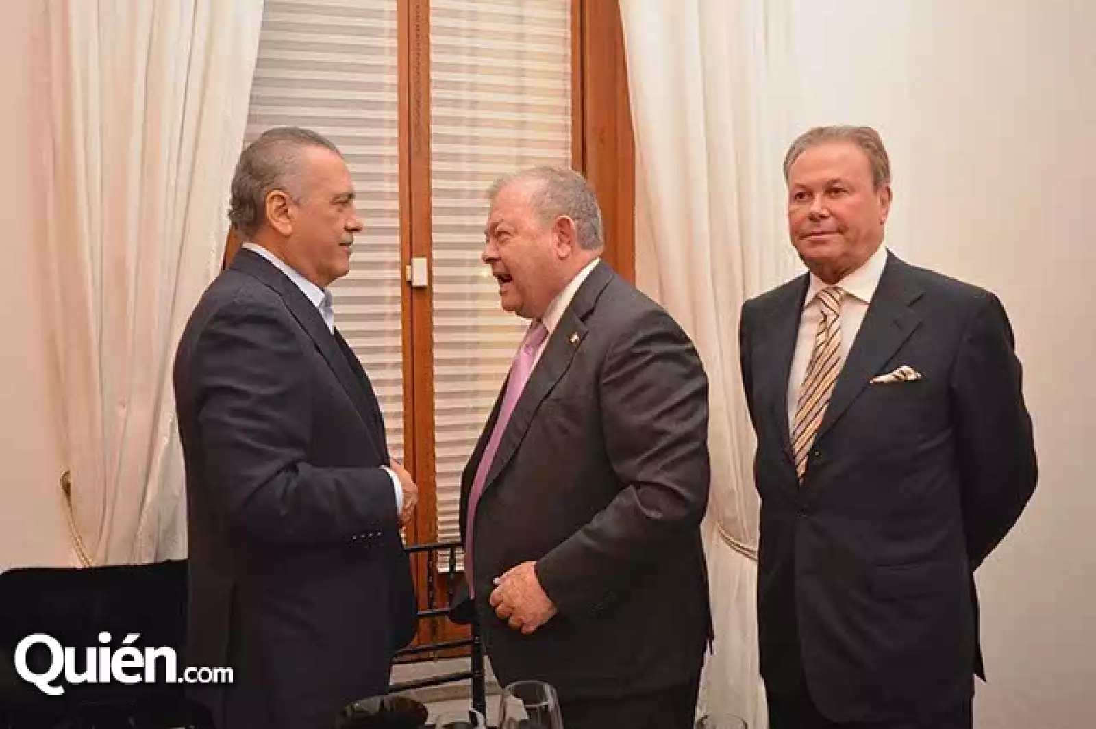 Manlio Fabio Beltrones,Edgar Elías Azar y Ricardo Henaine.