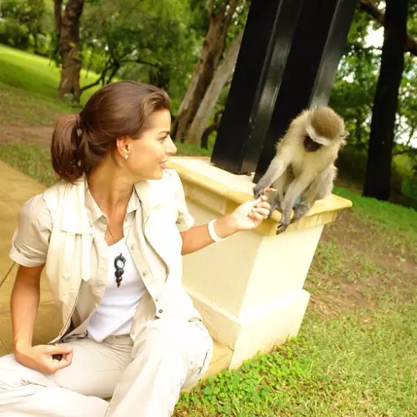 Compartiendo con sus semejantes, describió Bárbara.