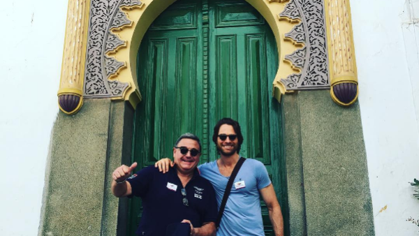 Las vacaciones de Angelique Boyer y Sebastián Rulli en Marruecos