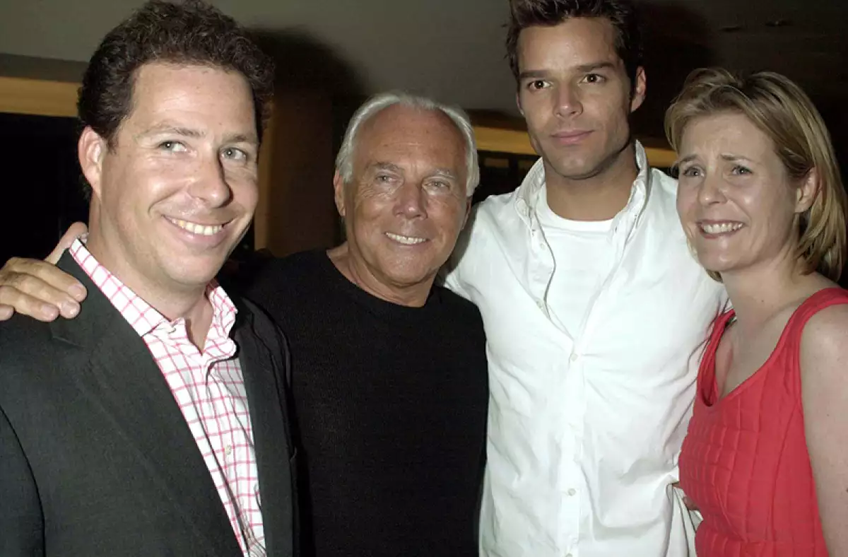 JEMMA KIDD AND BOYFRIEND, AT RICKY MARTIN PARTY 2000