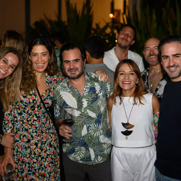 Mónica Calderón, Carine Zinat, Roberto Brinkman, Mariana Manzanero y Leonardo Colomer 