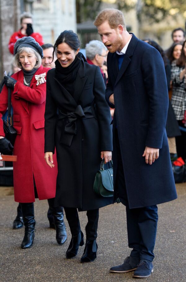 Prince Harry and Meghan Markle visit Cardiff, Wales, UK - 18 Jan 2018