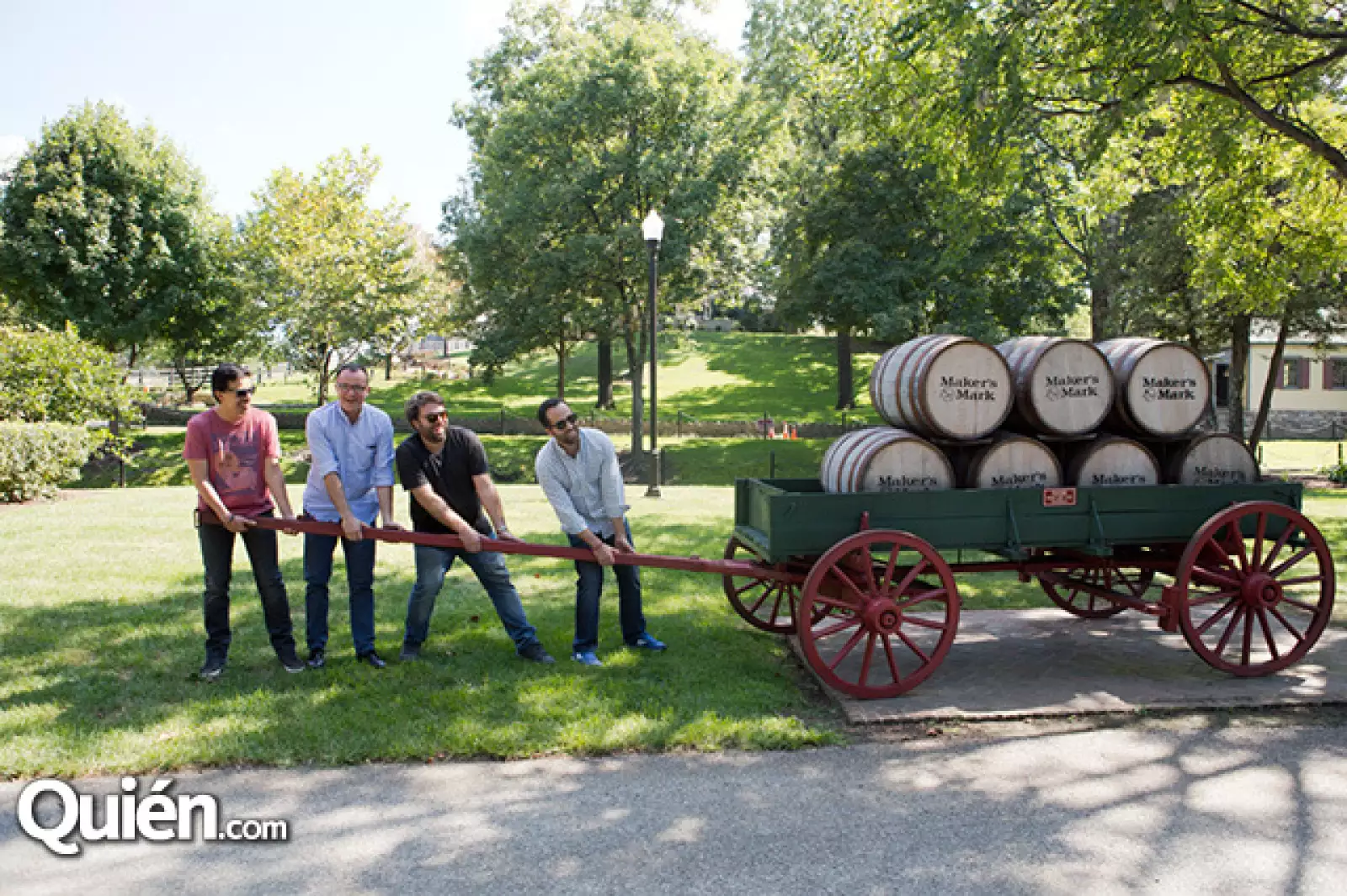 Enrique Contreras, Diego Pérez Turner, Gonzalo Monzo y David Hernández