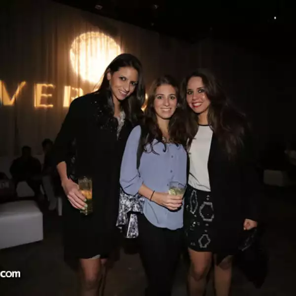 Andrea Diab, Carolina Lozano y Emilia Castro
