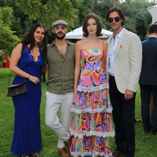 Natalia Segovia , Adrian Alegre , Julia Ardón y Julio Segovia 