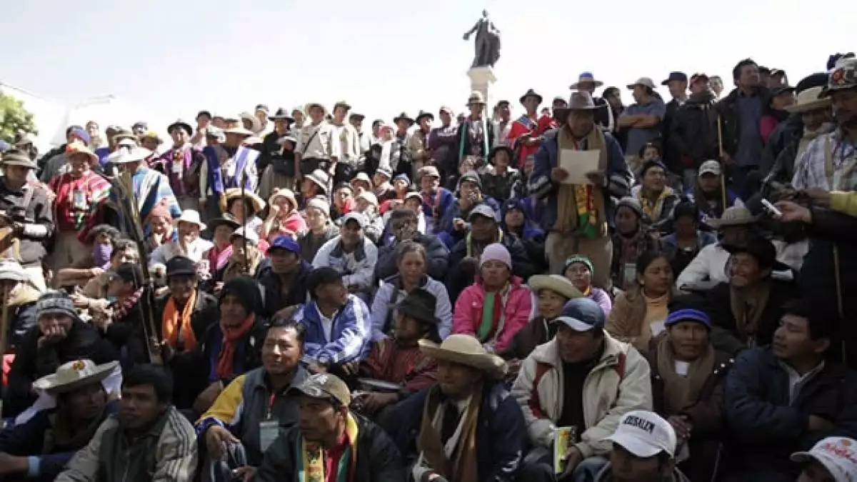Bolivia - indígenas - Tipnis - oct 21