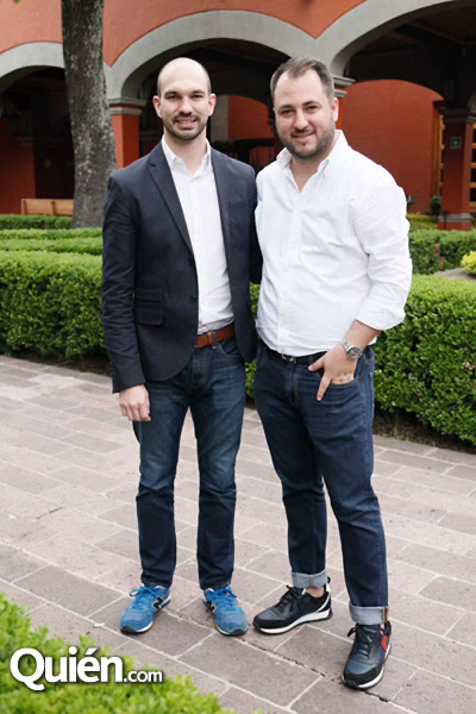 Rodrigo Braun y Víctor Martínez