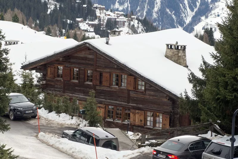 Chalet del príncipe Andrés y Sarah Ferguson 