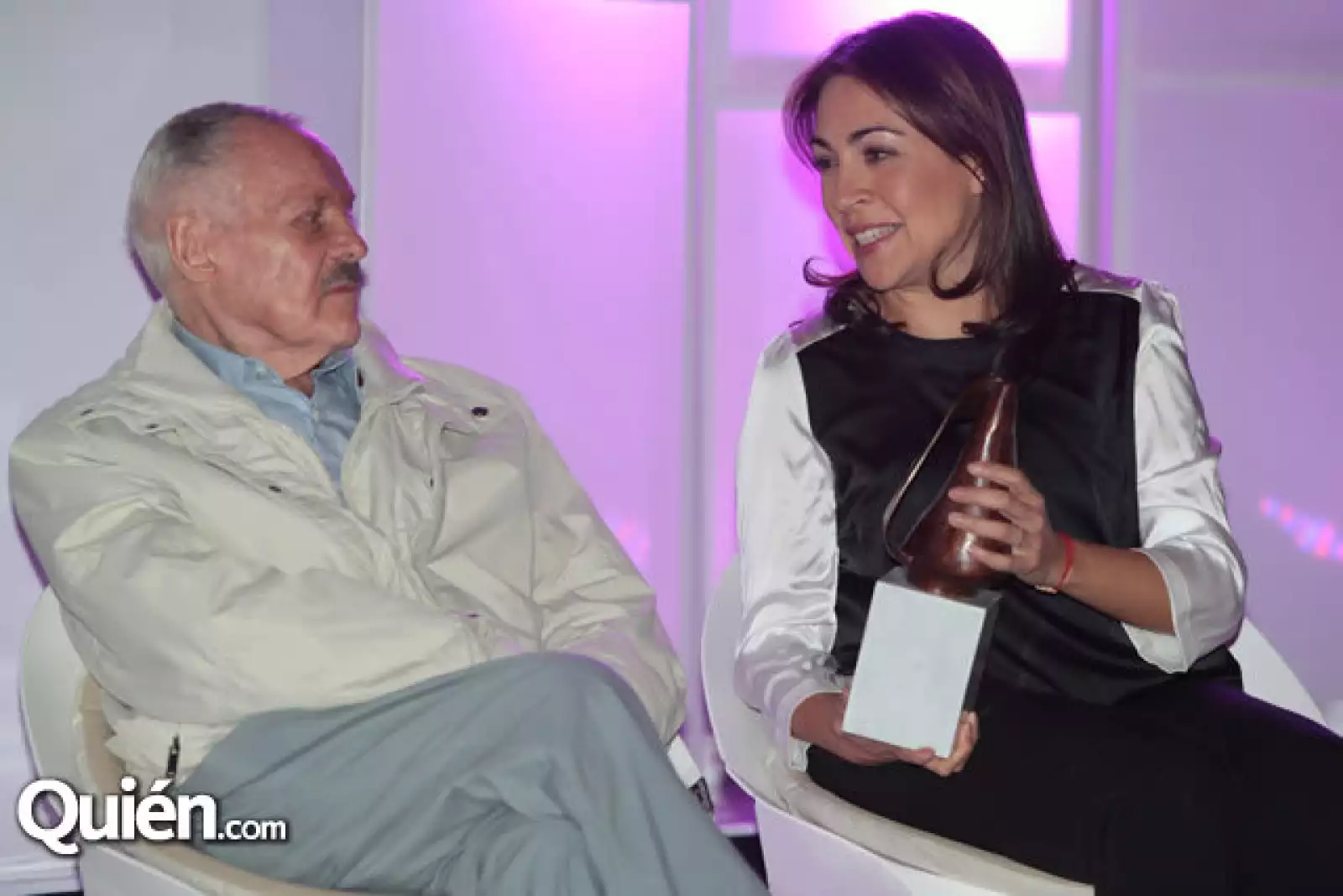 José Luis Cuevas y Cristina Pineda