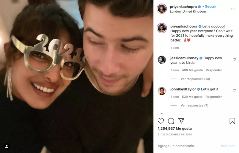 Priyanka Chopra y Nick Jonas