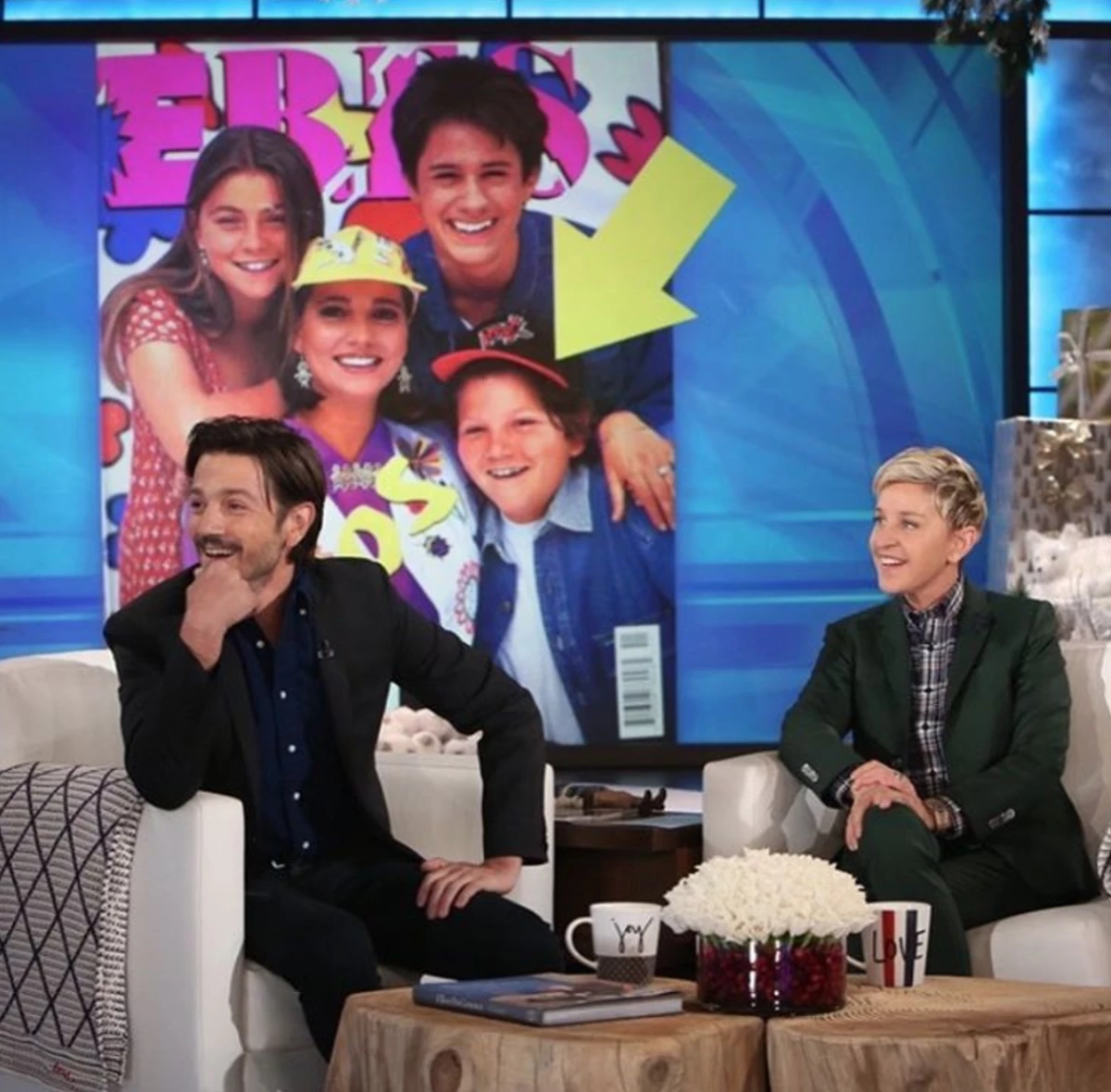 Diego Luna en Ellen DeGeneres