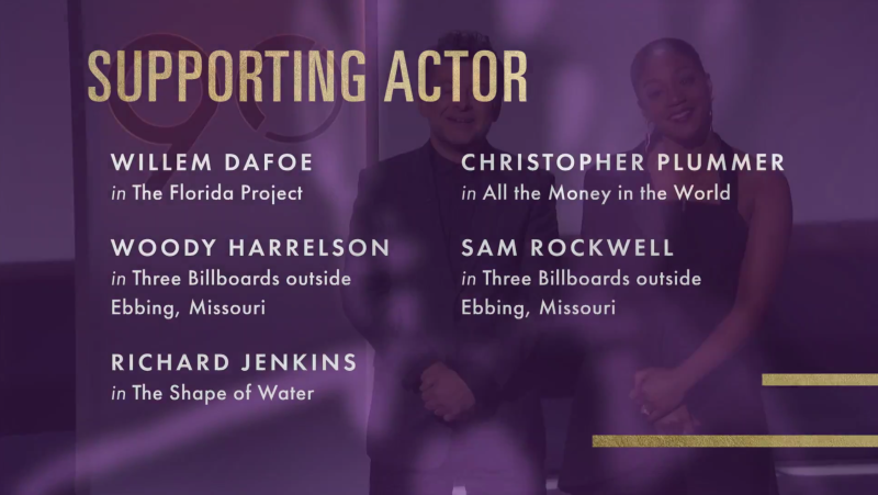 Mejor Actor de Reparto: Richard Jenkins, The Shape of Water