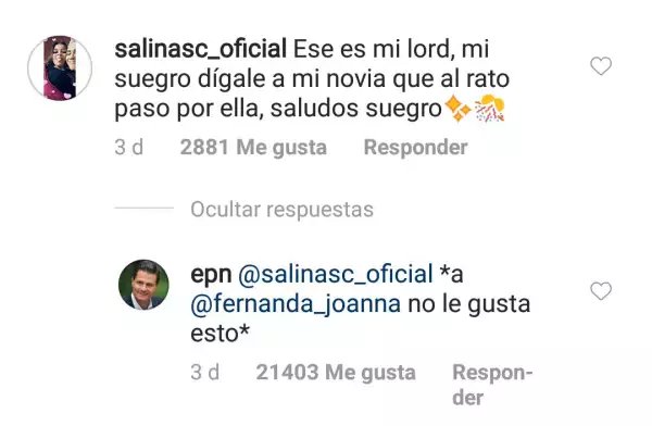 EPN descubre 'infidelidad' en sus redes sociales