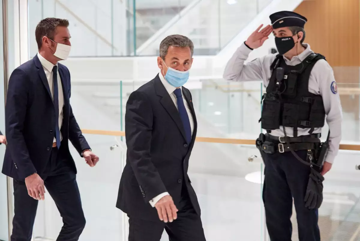 Former French President Sarkozy's Corruption Trial Hearing