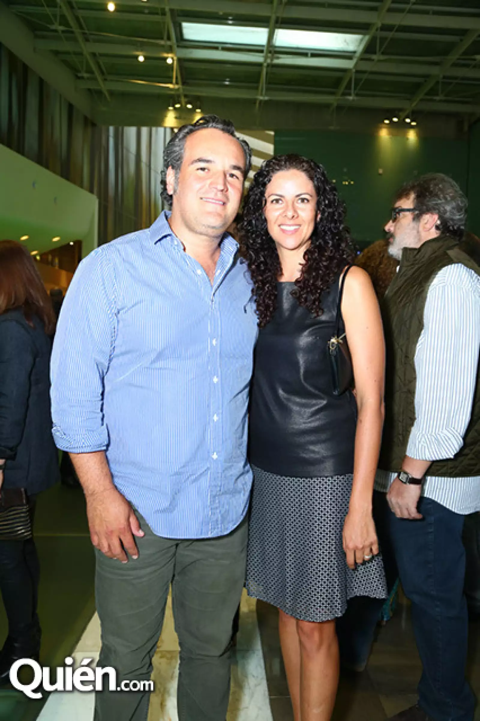 Enrique Flores y Samantha Téllez