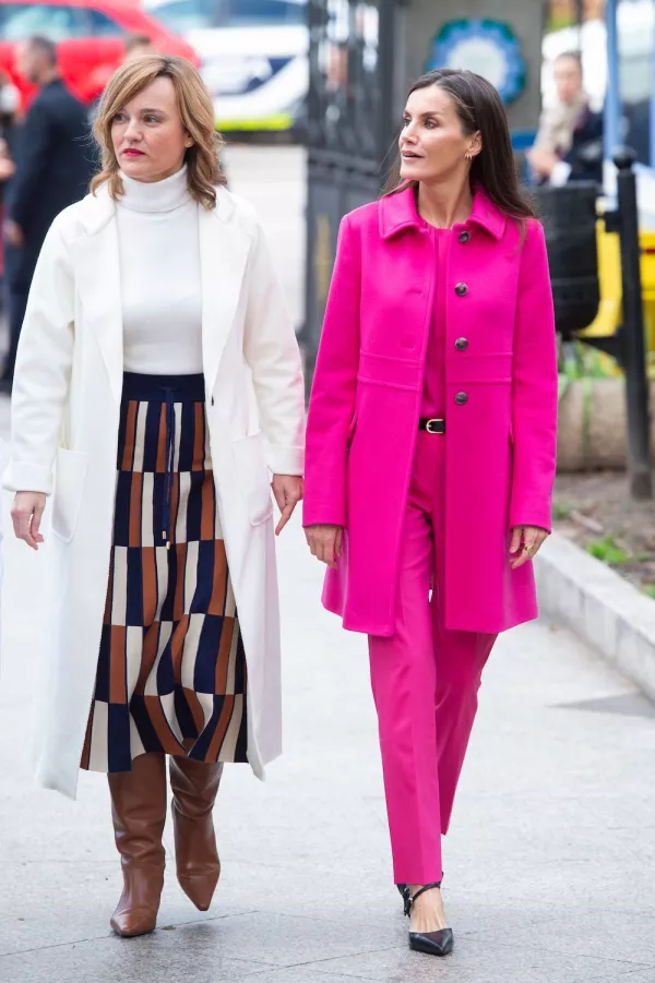 Queen Letizia visit to the Nino Jesus University Children's Hospital, Madrid, Spain - 21 Dec 2022