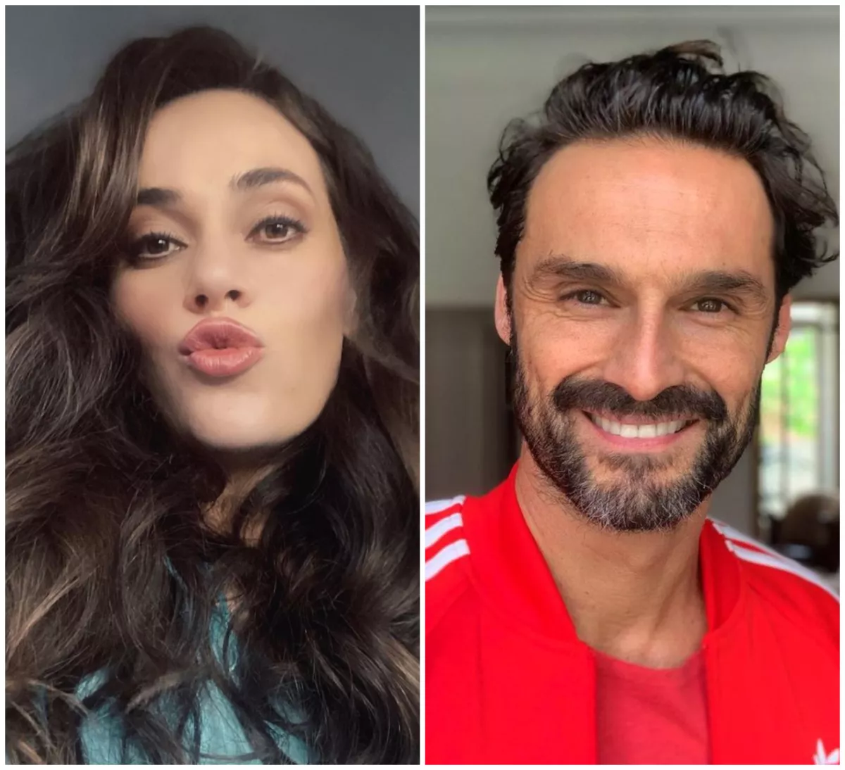 Irene Esser e Iván Sánchez.